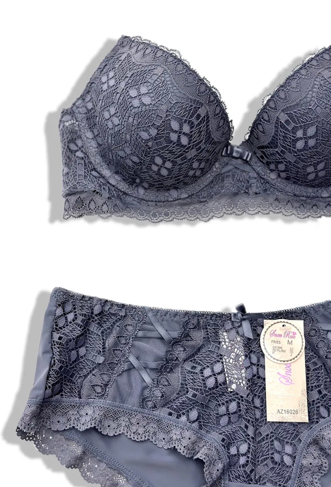 Ensemble Soutien-gorge + Culotte Bonnet C BELLE COM'ELLE