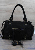 Sac à main cuir suède SYSTYLE