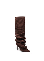 Bottes velours STEPHAN PARIS