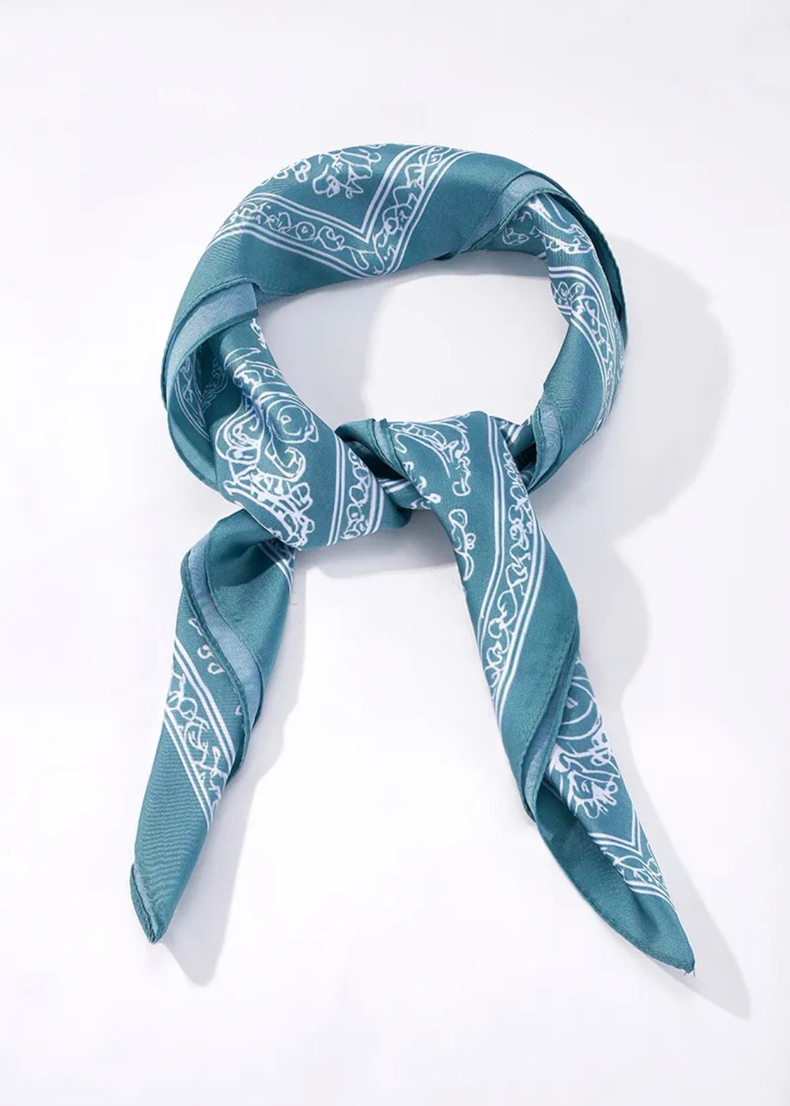 Foulard à motif 65x65 cm BYREN | ÉLINE L'ATELIER
