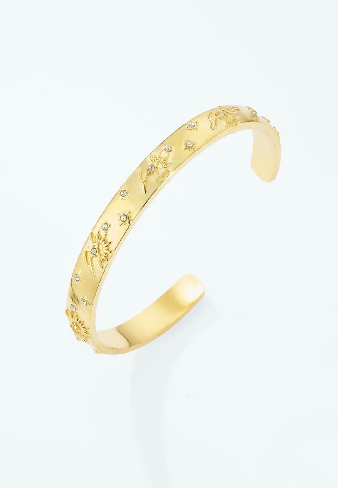 Bracelet jonc acier inoxydable ÉLINE L'ATELIER