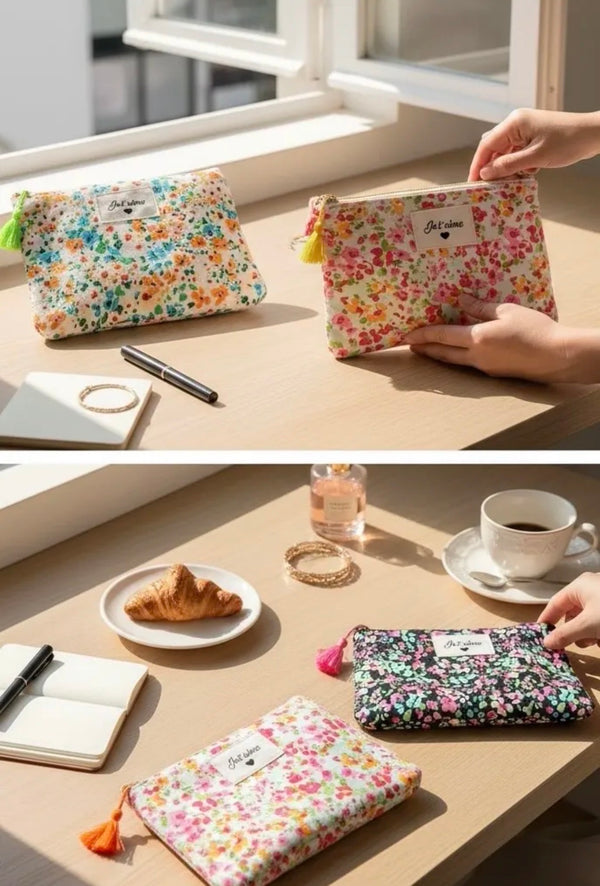 Trousse à maquillage Éline BYREN | ÉLINE L'ATELIER