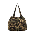 Sac épaule en toile camouflage LOUISA LEE