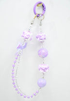 Chaîne de Portable Perles et Charms Kawaii Pastel ROSA