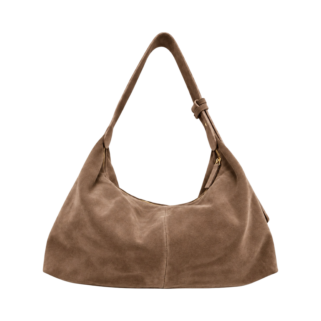 Sac épaule en cuir suédé Sienna LOUISA LEE