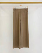 Pantalon tailleur en polyester et élasthanne FRIME