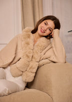 Gilet col fourrure amovible FRIME