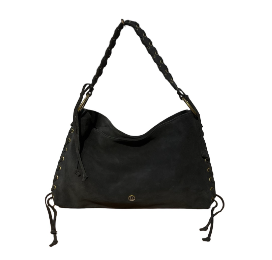 Sac à main en cuir suédé Lanel LOUISA LEE
