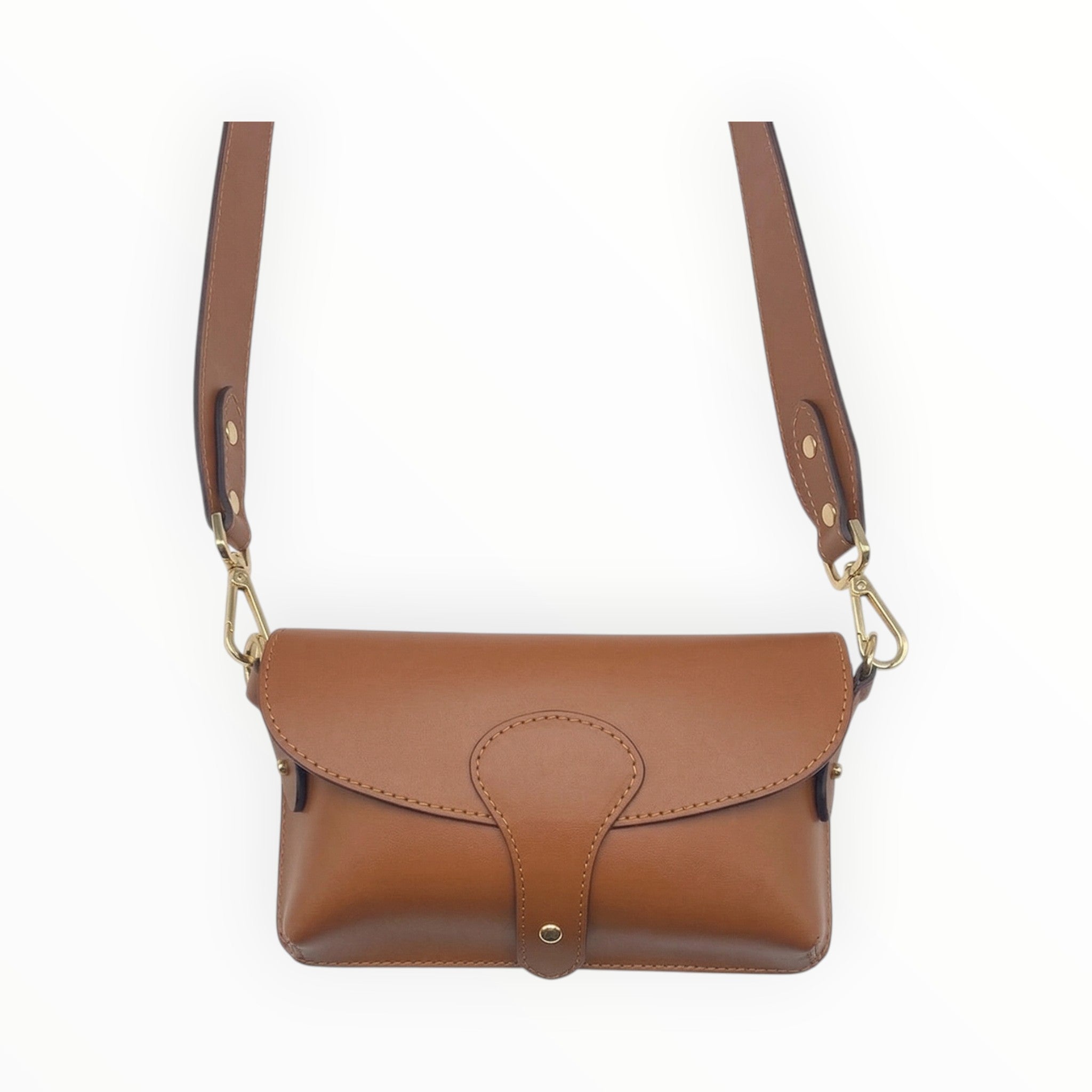 Sac bandoulière cuir lisse LOU LOUISA LEE - Sacs - LOUISA LEE