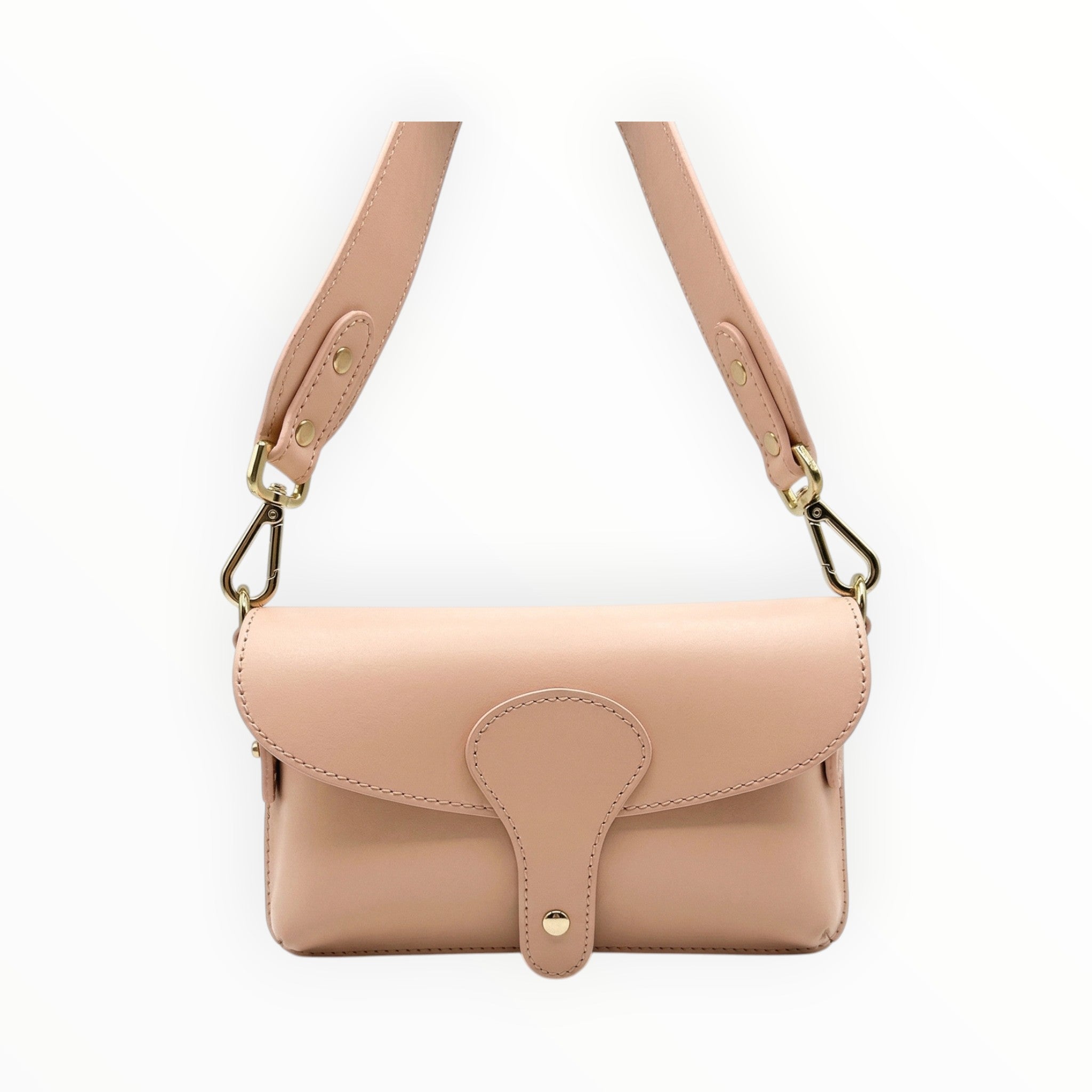 Sac bandoulière cuir lisse LOU LOUISA LEE - Sacs - LOUISA LEE