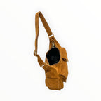 Sac bandoulière cuir suédé DOLLAR LOUISA LEE - Sacs - LOUISA LEE