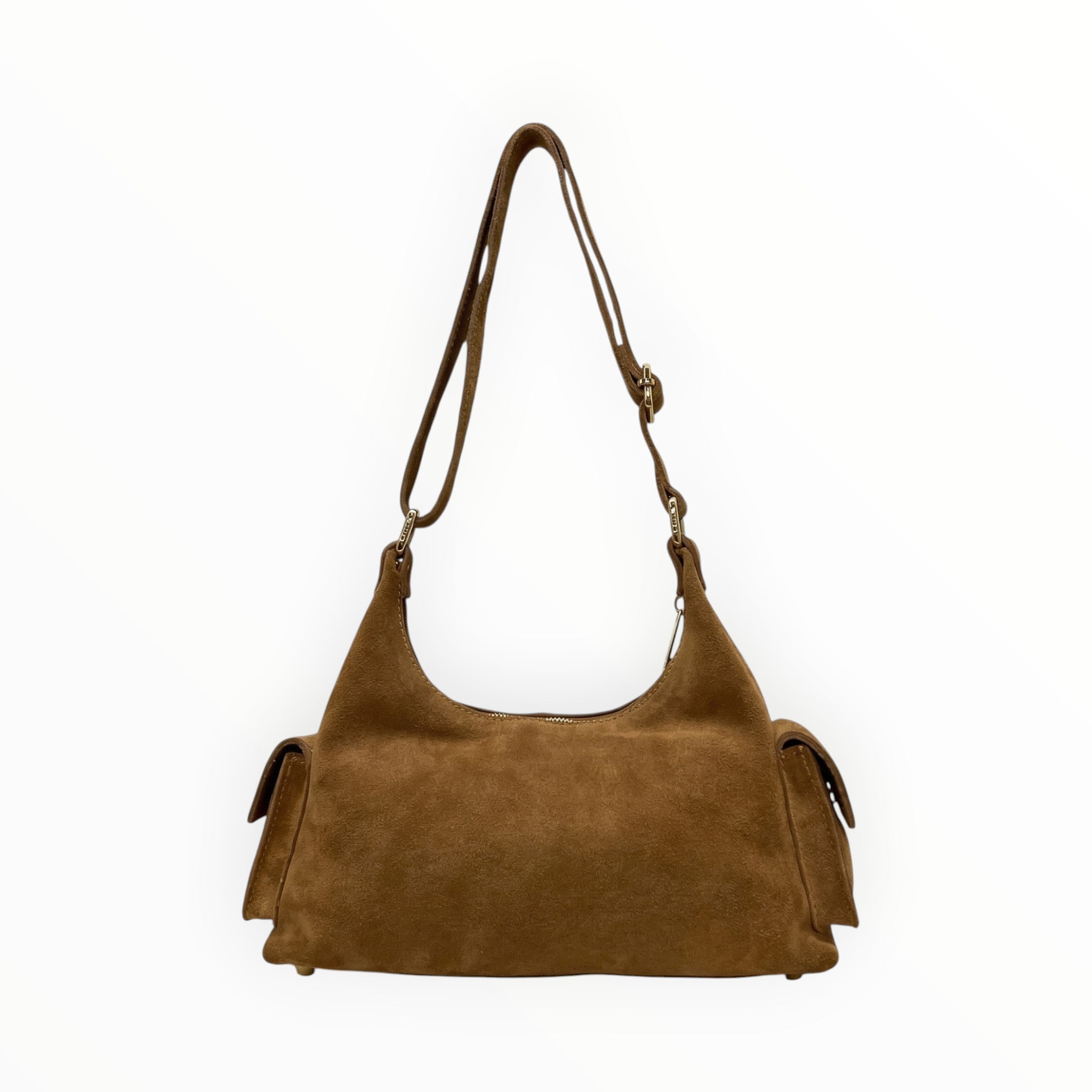 Sac bandoulière cuir suédé DOLLAR LOUISA LEE - Sacs - LOUISA LEE