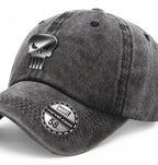 Casquette Marvel The Punisher - Logo Métallique Denim COTTON DIVISION
