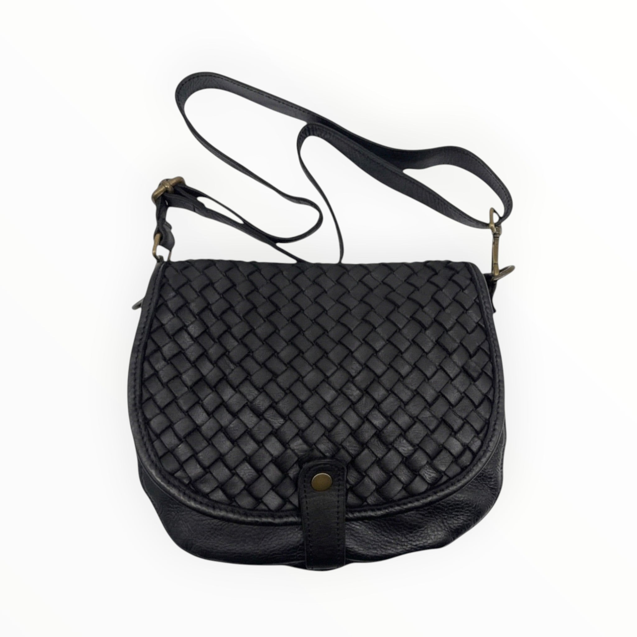 Sac bandoulière cuir Washed CECILIA LOUISA LEE - Sacs - LOUISA LEE