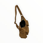 Sac bandoulière cuir suédé DOLLAR LOUISA LEE - Sacs - LOUISA LEE