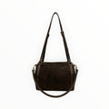 Sac bowling cuir suédé LOUISA LEE - Sacs - LOUISA LEE