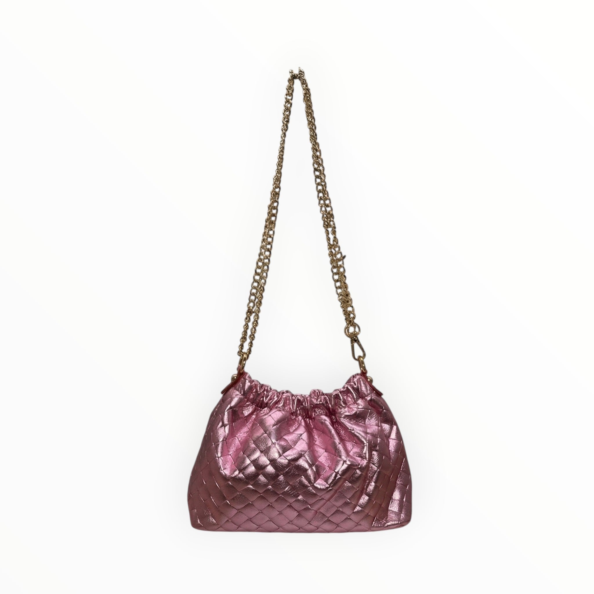 Sac cuir irisé tressé Plissa LOUISA LEE - Sacs - LOUISA LEE