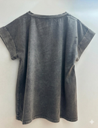 T-shirt Délavé Imprimé - Loriane