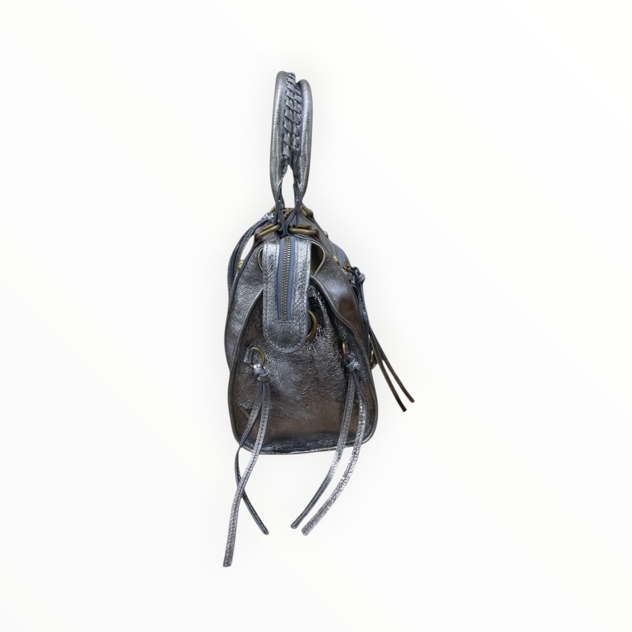 Sac à main cuir irisé Capucine M LOUISA LEE - Sacs - LOUISA LEE