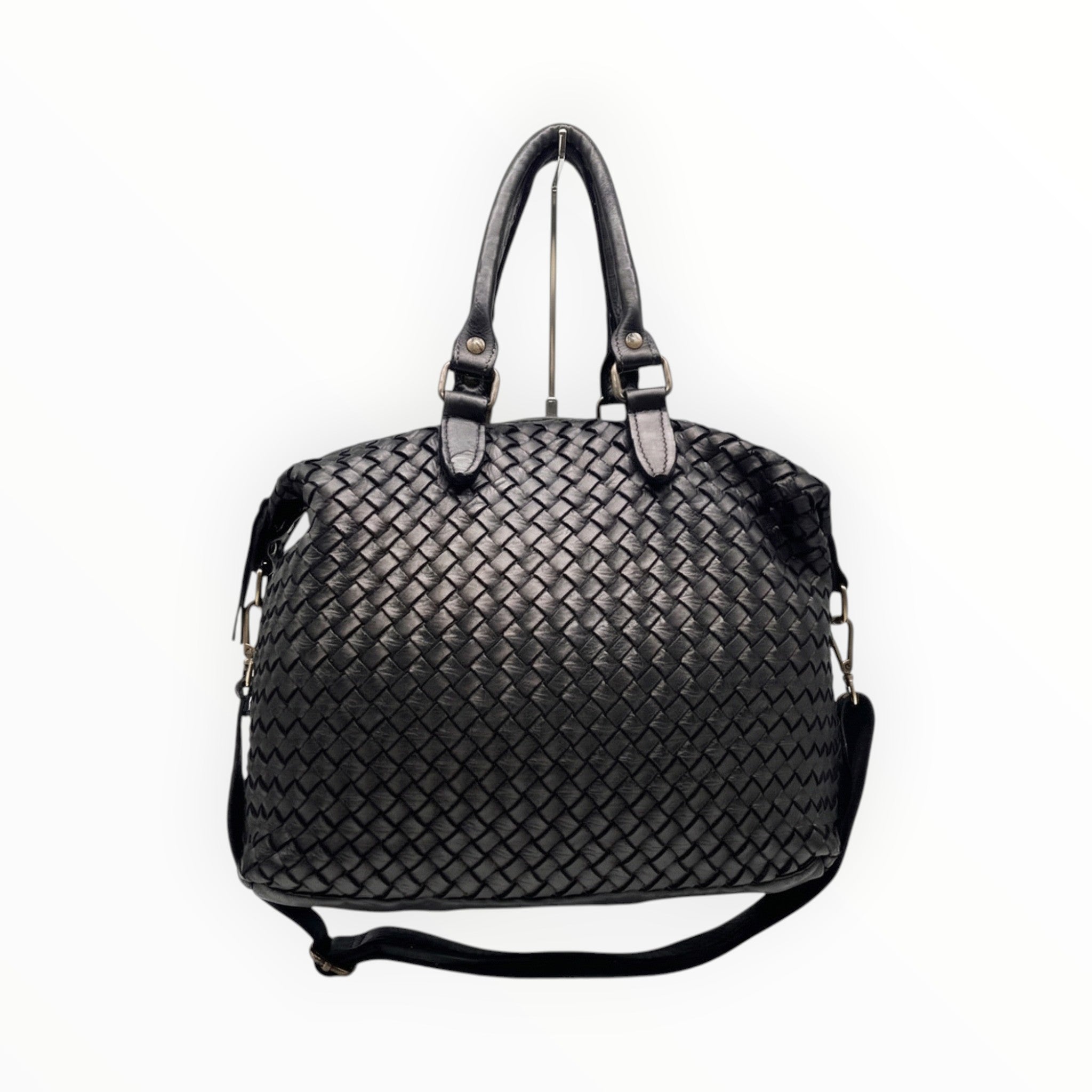 Sac cuir tressé washed LUZ LOUISA LEE - Sacs - LOUISA LEE