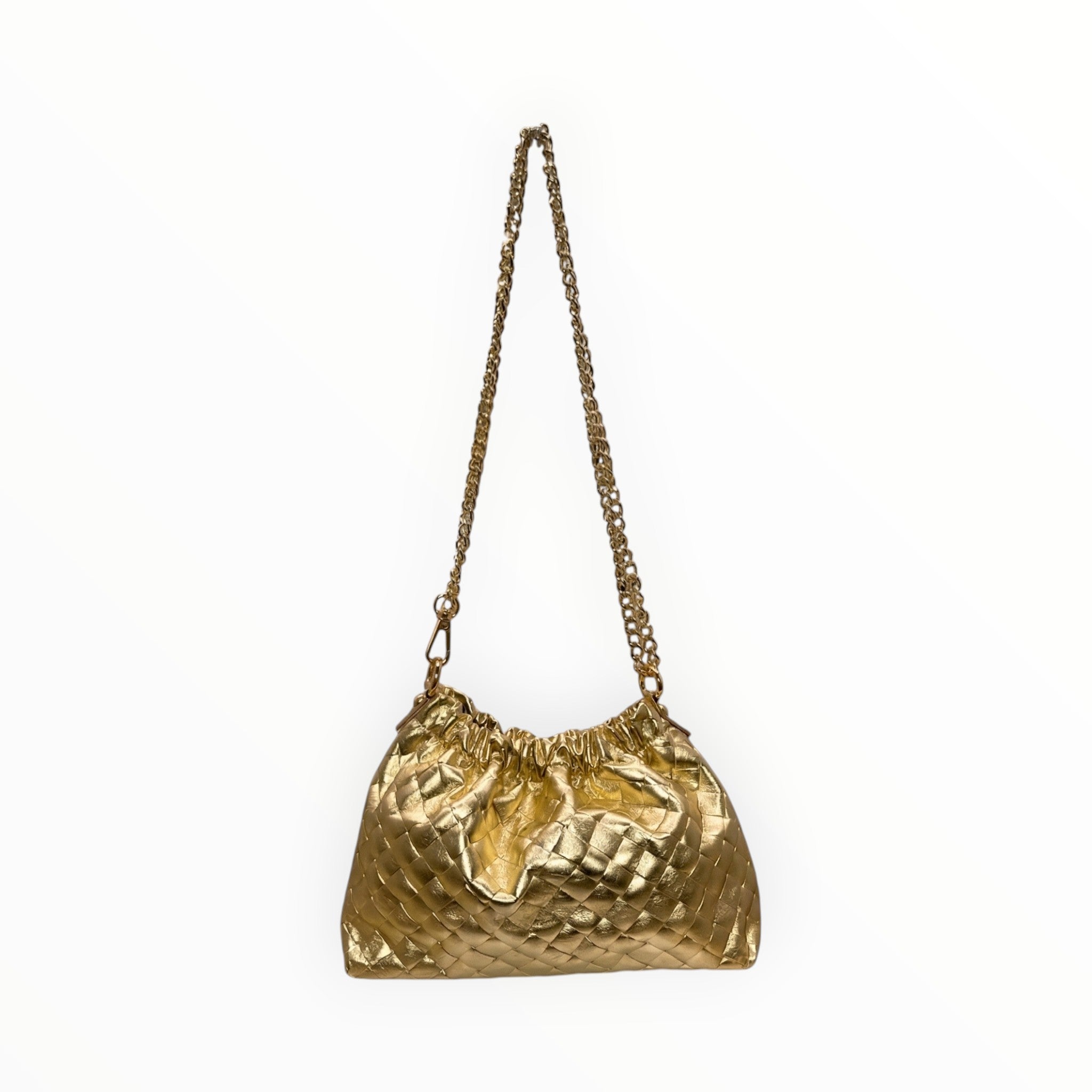Sac cuir irisé tressé Plissa LOUISA LEE - Sacs - LOUISA LEE