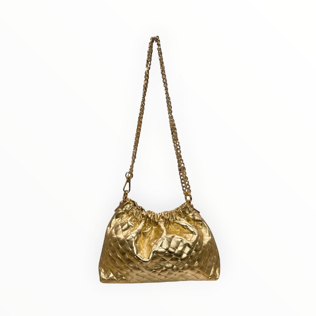 Sac cuir irisé tressé Plissa LOUISA LEE - Sacs - LOUISA LEE