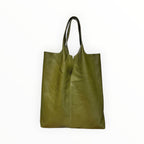 Sac cabas cuir grainé SAND LOUISA LEE - Sacs - LOUISA LEE