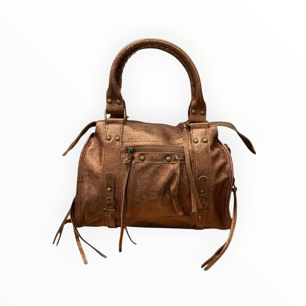 Sac à main cuir irisé Capucine M LOUISA LEE - Sacs - LOUISA LEE