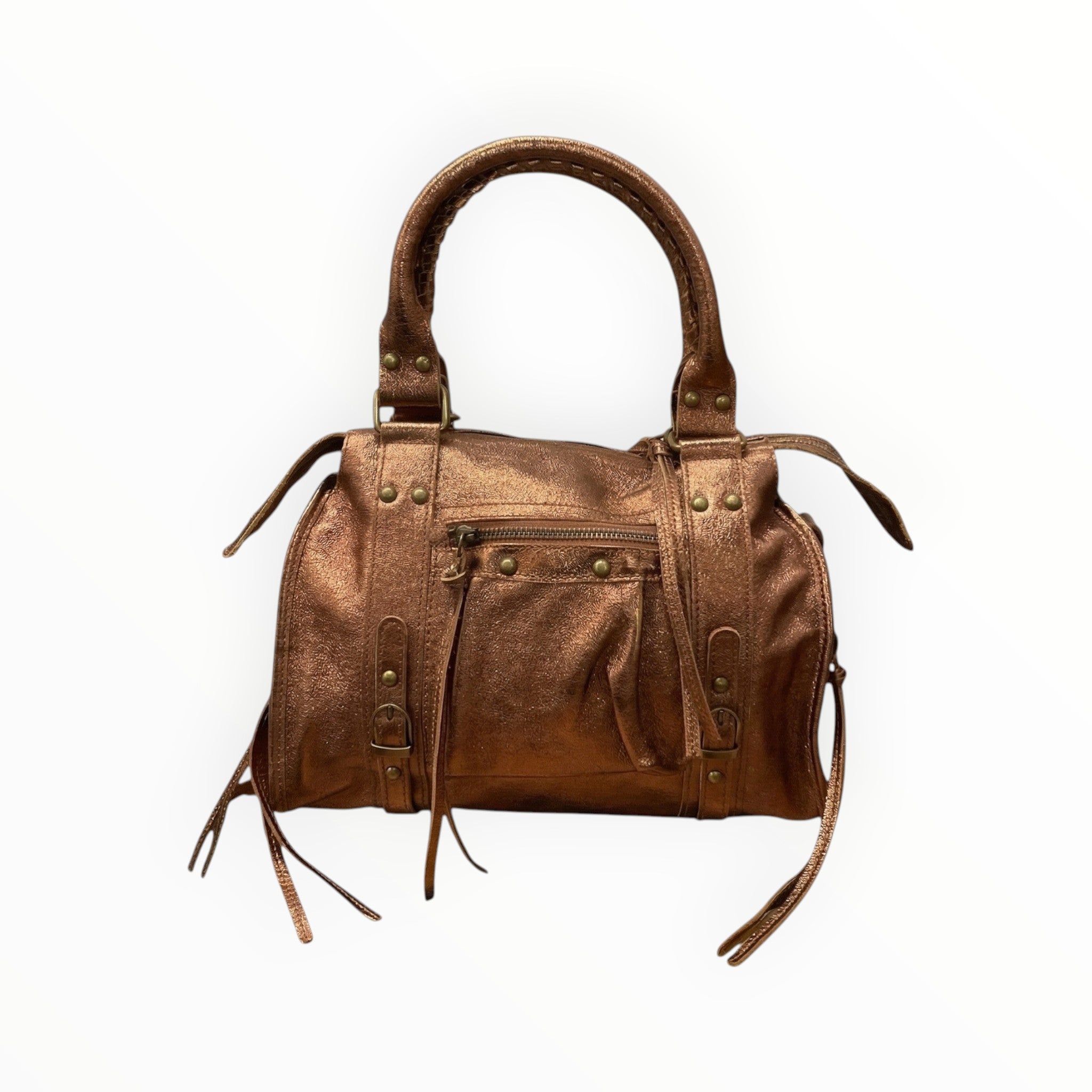 Sac à main cuir irisé Capucine M LOUISA LEE - Sacs - LOUISA LEE