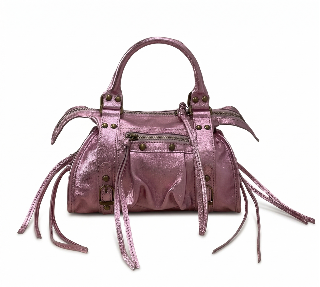 Sac cuir irisé tressé CAPUCINE S LOUISA LEE - Sacs - LOUISA LEE