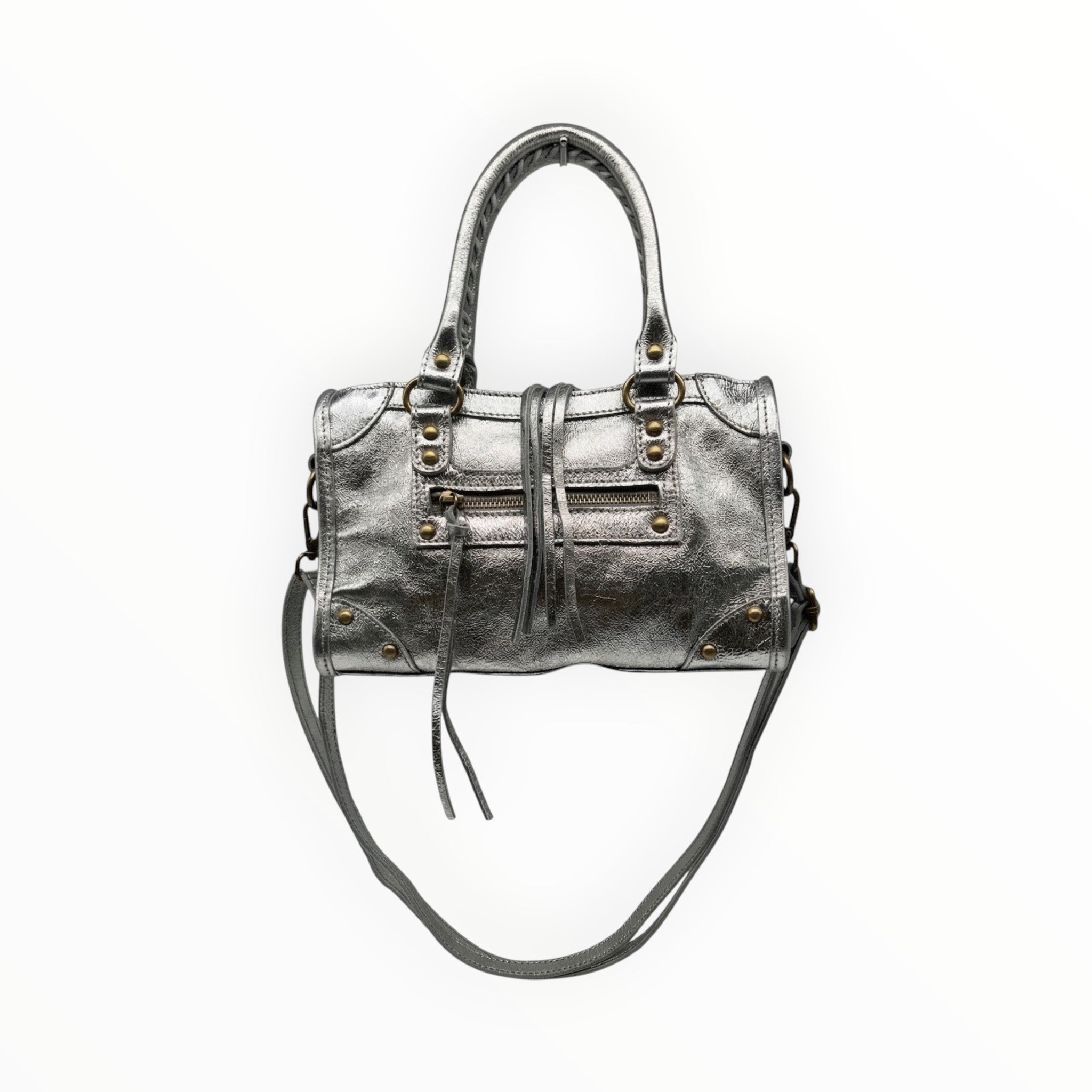 Sac à main cuir irisé Judith Mini LOUISA LEE - Sacs - LOUISA LEE