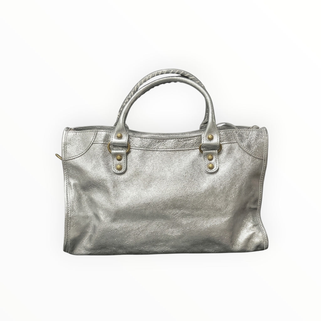 Sac cuir irisé Judith Large LOUISA LEE - Sacs - LOUISA LEE