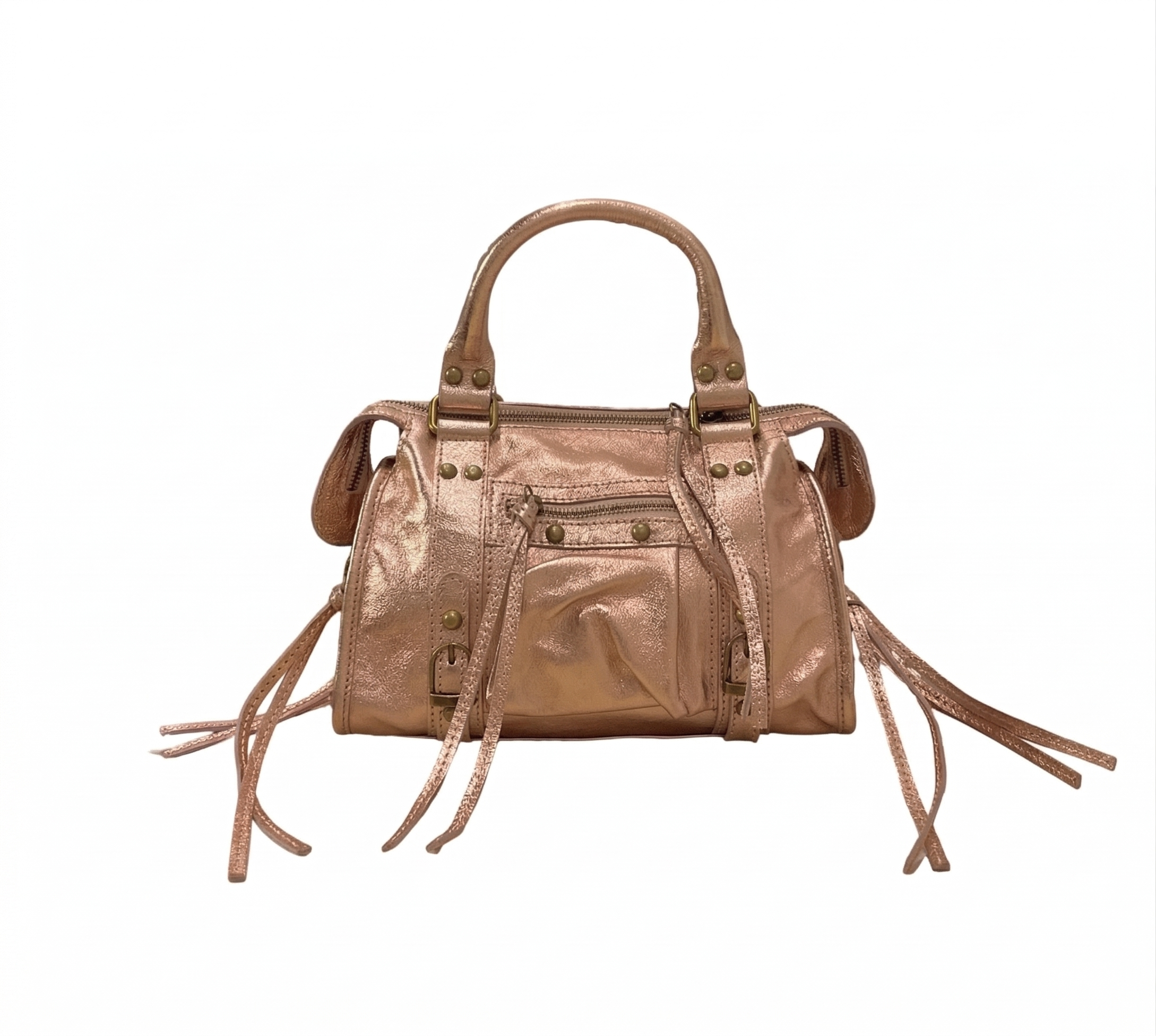 Sac cuir irisé tressé CAPUCINE S LOUISA LEE - Sacs - LOUISA LEE