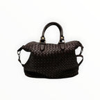 Sac cuir tressé washed LUZ LOUISA LEE - Sacs - LOUISA LEE