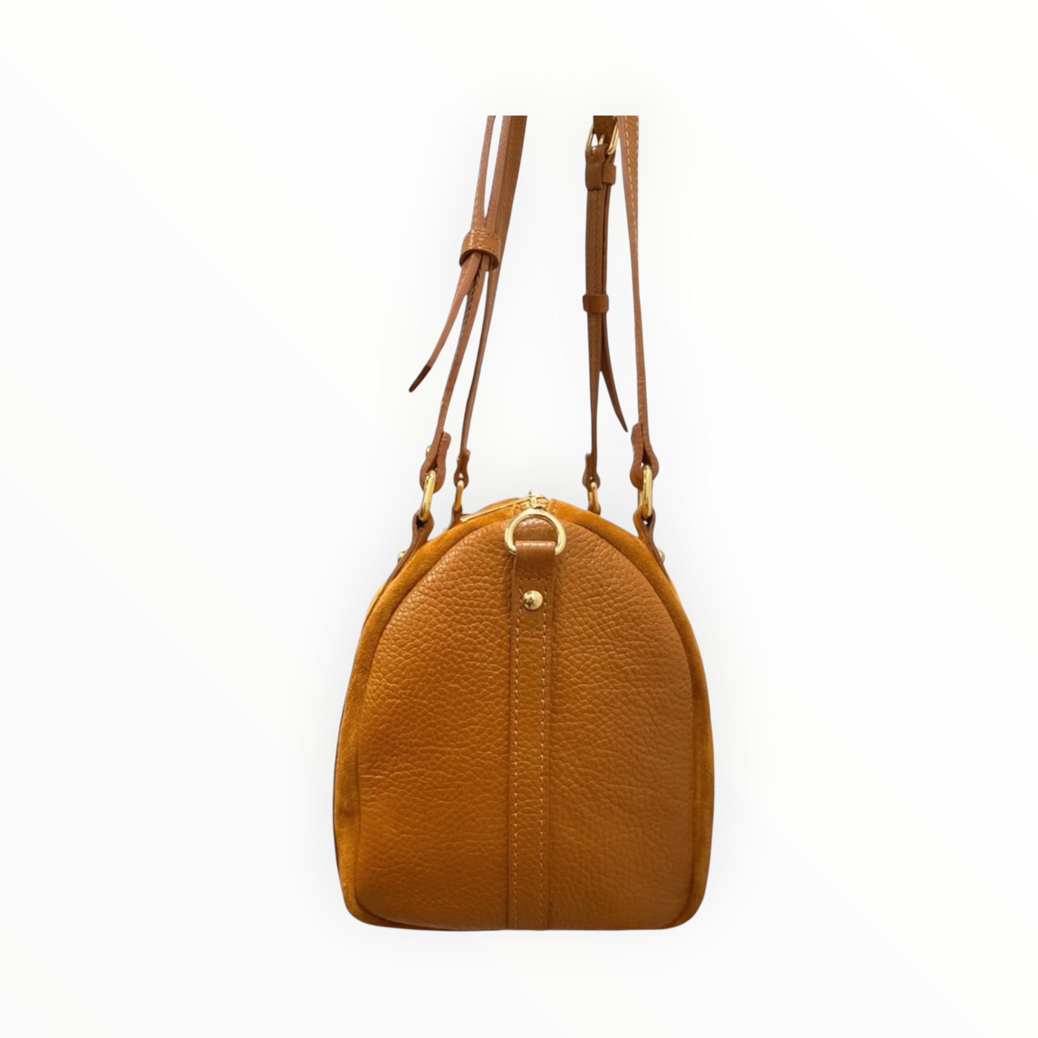 Sac bowling cuir suédé LOUISA LEE - Sacs - LOUISA LEE