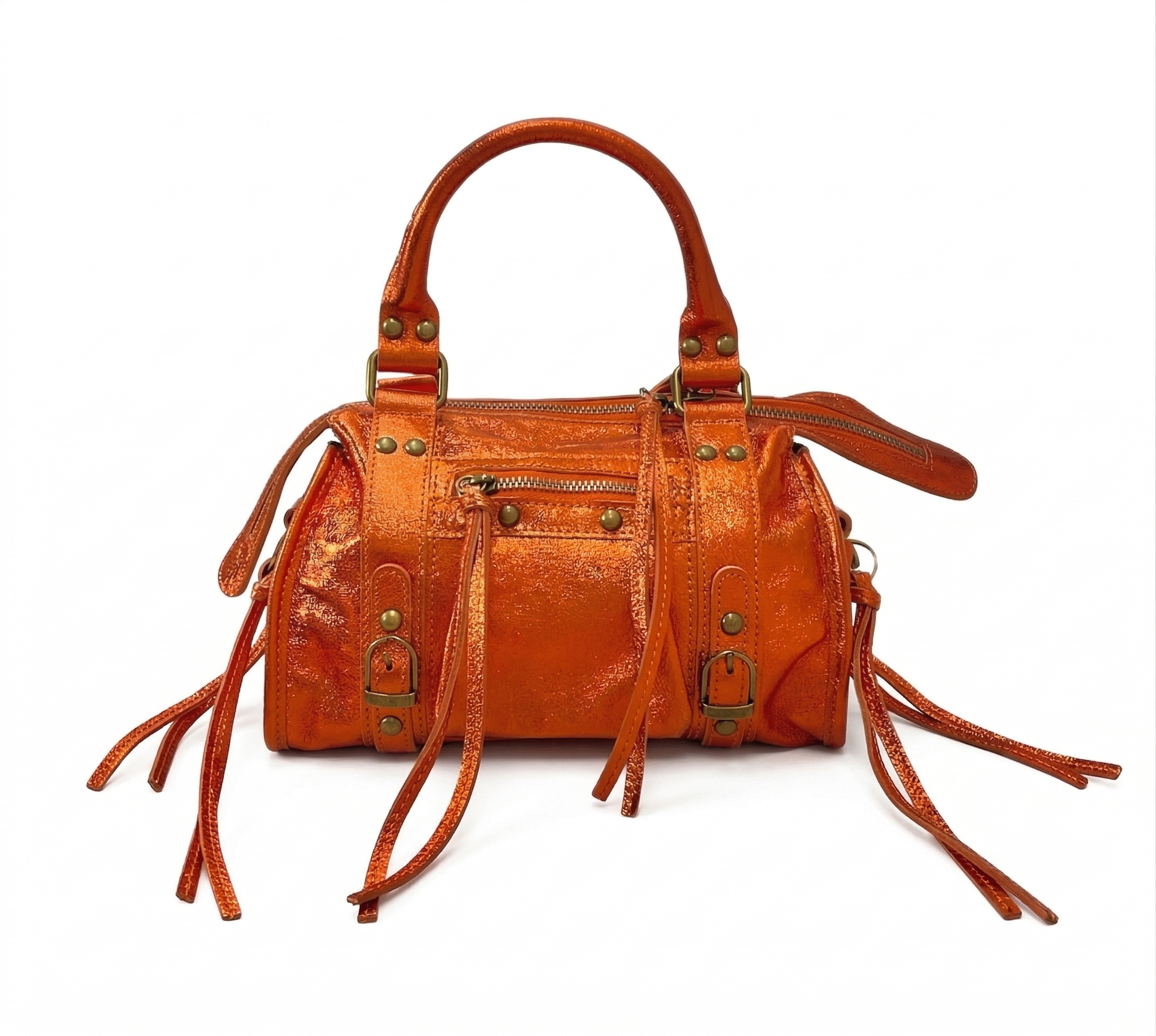 Sac cuir irisé tressé CAPUCINE S LOUISA LEE - Sacs - LOUISA LEE