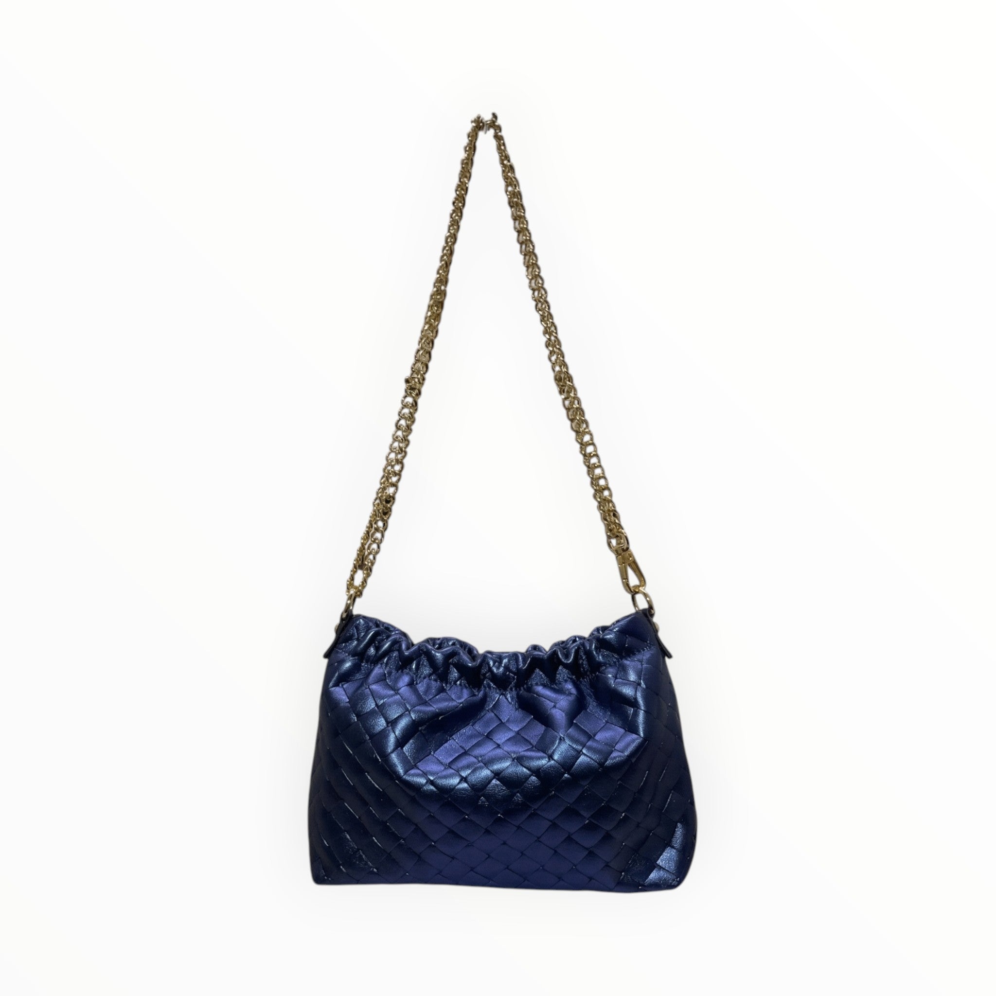 Sac cuir irisé tressé Plissa LOUISA LEE - Sacs - LOUISA LEE