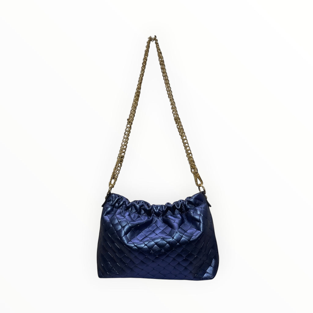 Sac cuir irisé tressé Plissa LOUISA LEE - Sacs - LOUISA LEE