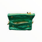 Pochette cuir irisé medium LOUISA LEE - Sacs - LOUISA LEE
