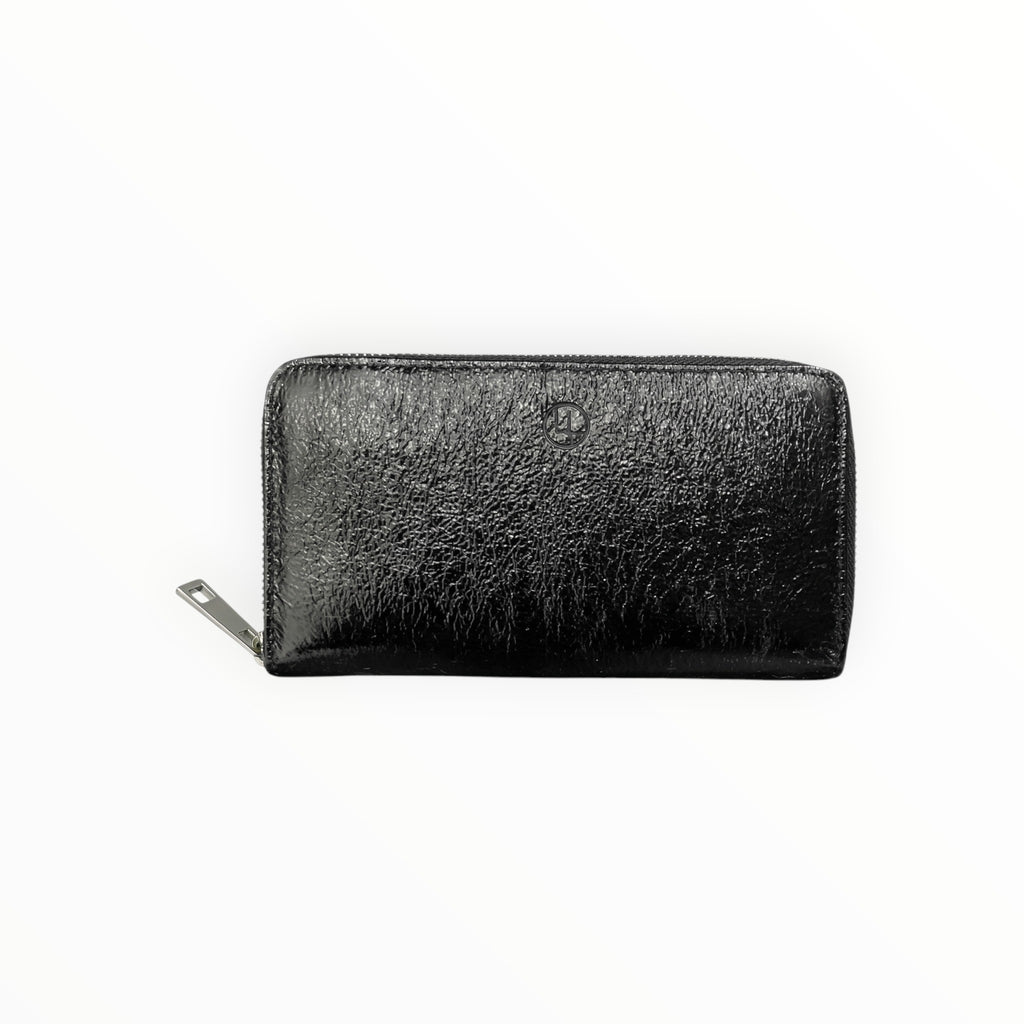Portefeuille cuir irisé 20 cm LOUISA LEE - Sacs - LOUISA LEE