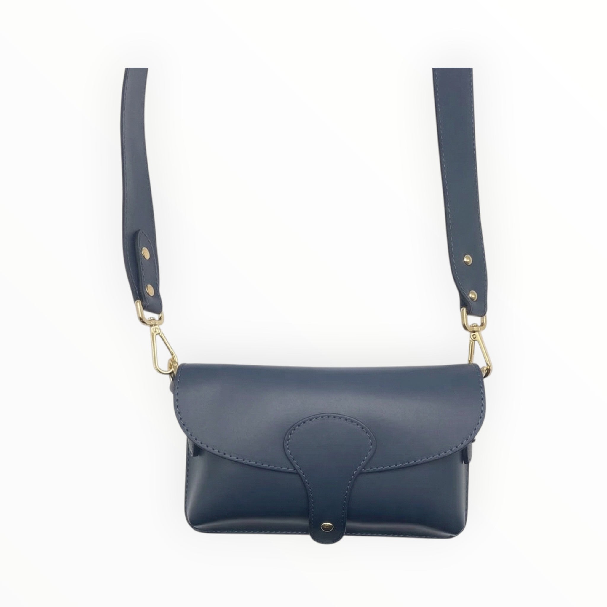Sac bandoulière cuir lisse LOU LOUISA LEE - Sacs - LOUISA LEE
