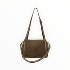 Sac bowling cuir suédé LOUISA LEE - Sacs - LOUISA LEE