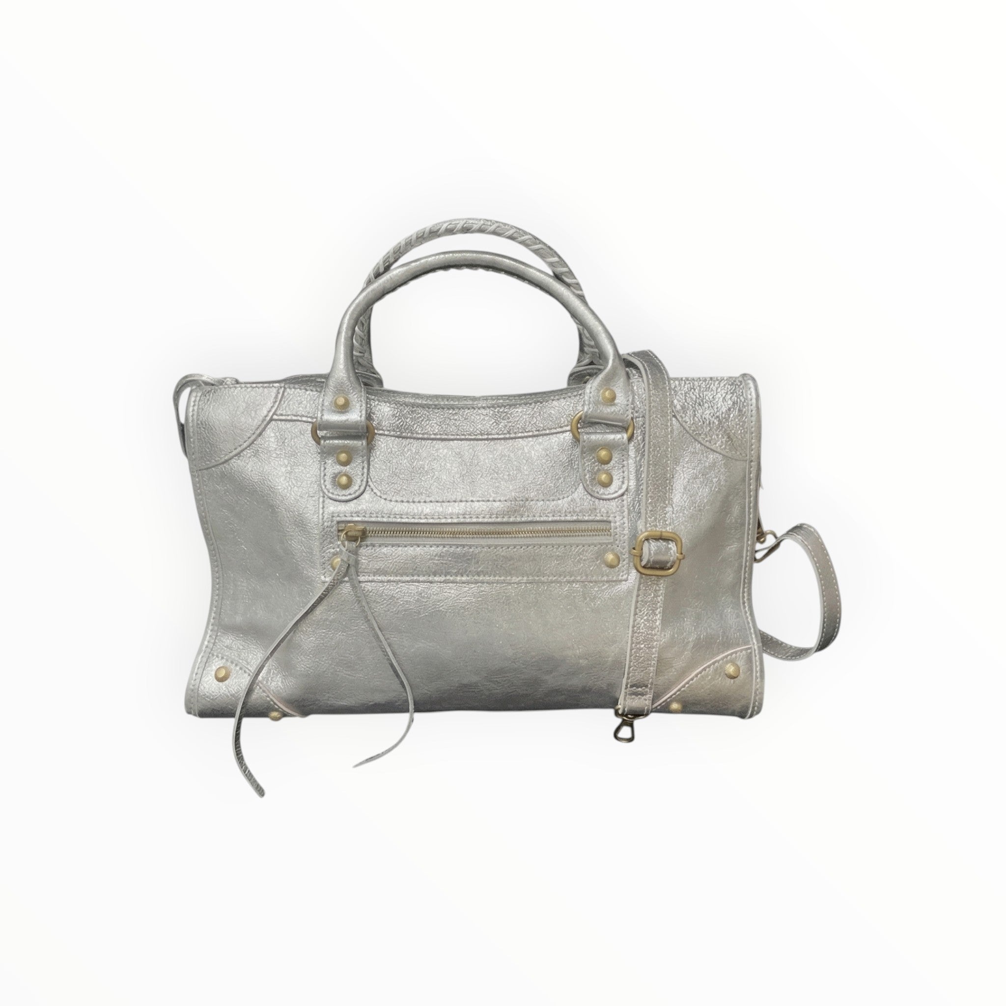 Sac cuir irisé Judith Large LOUISA LEE - Sacs - LOUISA LEE