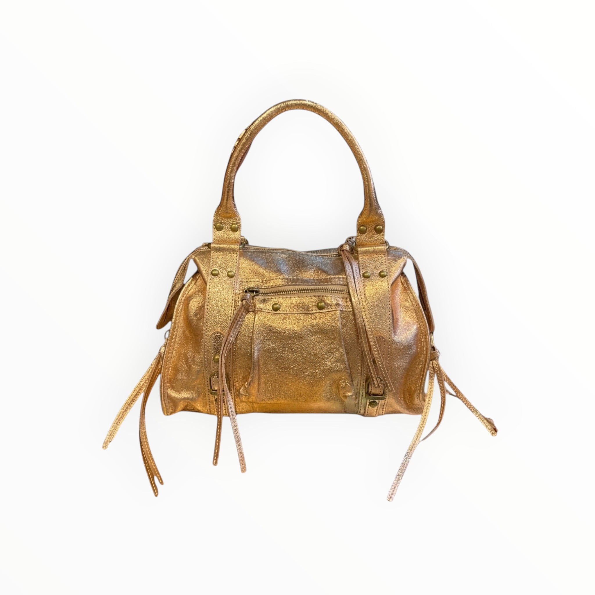 Sac à main cuir irisé Capucine M LOUISA LEE - Sacs - LOUISA LEE