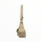 Sac bandoulière cargo cuir grainé LOUISA LEE - Sacs - LOUISA LEE