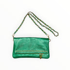 Pochette cuir irisé medium LOUISA LEE - Sacs - LOUISA LEE