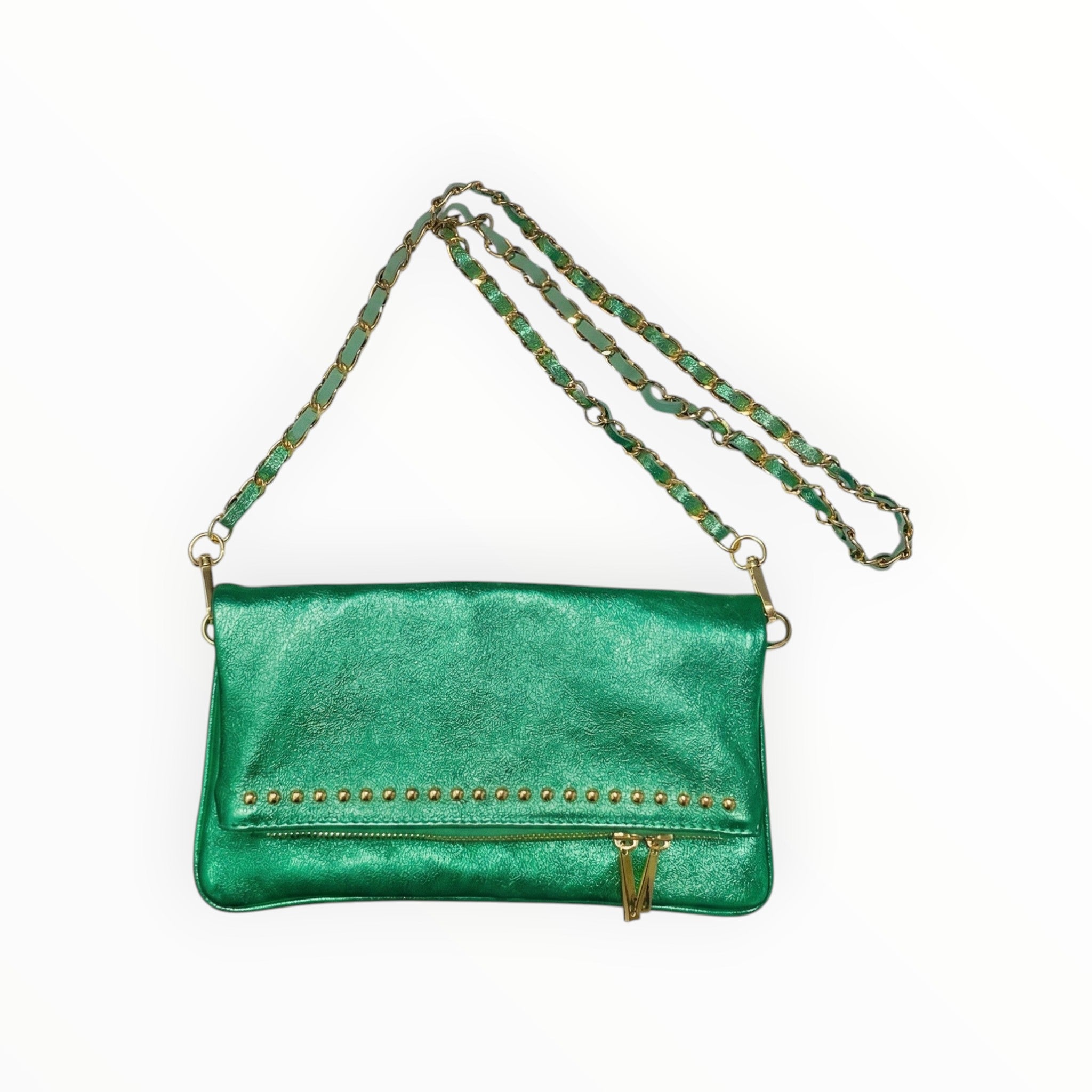 Pochette cuir irisé medium LOUISA LEE - Sacs - LOUISA LEE
