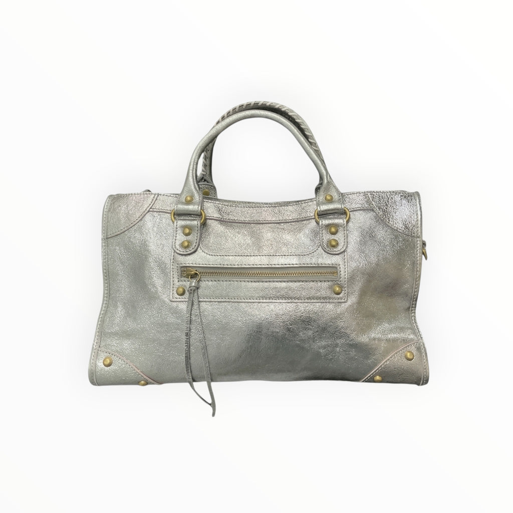 Sac cuir irisé Judith Large LOUISA LEE - Sacs - LOUISA LEE