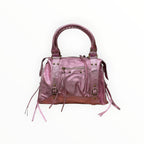 Sac à main cuir irisé Capucine M LOUISA LEE - Sacs - LOUISA LEE