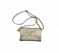 Pochette bandoulière cuir irisé 20 cm LOUISA LEE - Sacs - LOUISA LEE